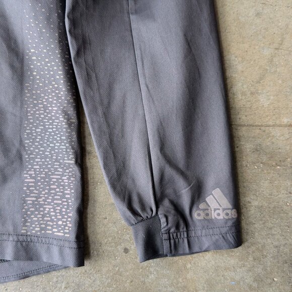 Adidas Energy Running Solar Jacket Men's Black Lightweight Full Zip medium - Picture 5 of 8